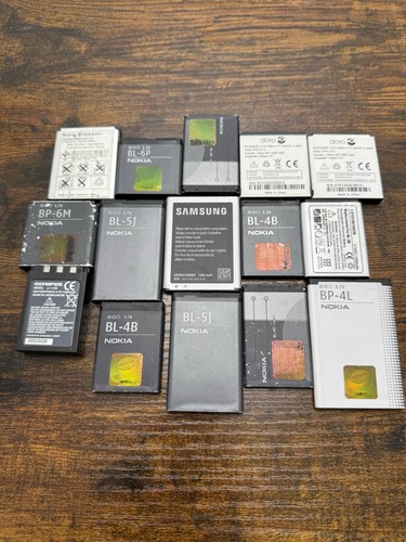 Job lot mobile phone batteries - job,