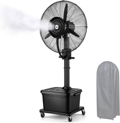 Standing fan with water mist - fan,