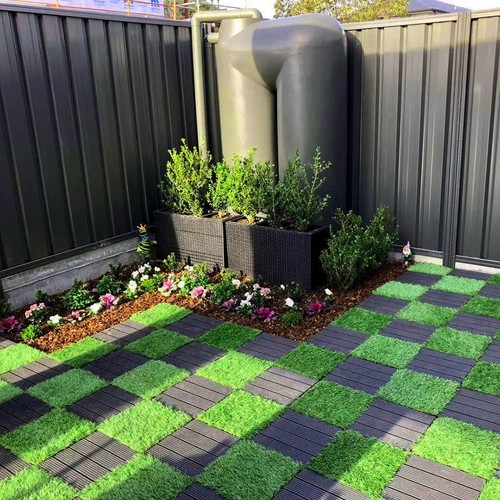Interlocking deck tile decking - interlocking,