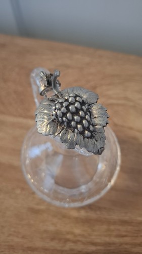 Clear crackled glass - clear,