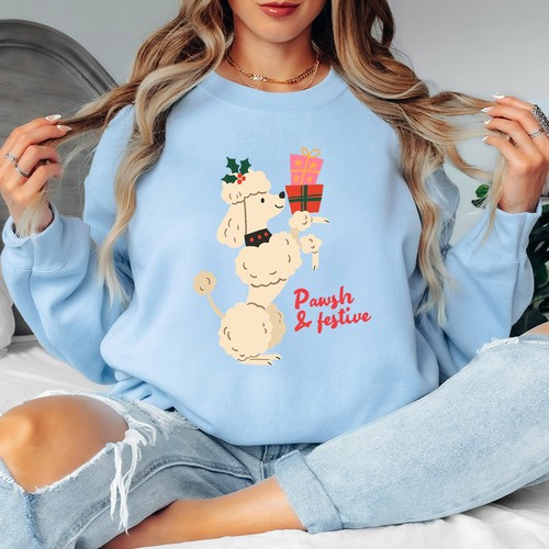 Poodle pawsh festive - poodle,