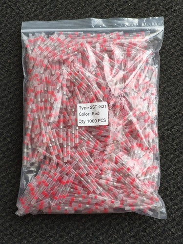 1000pcs red awg - red, 18-22