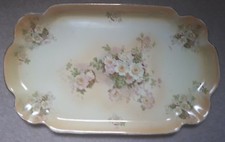 Antique  pottery vanity or serving tray - JHW & Sons HANLEY - decorative