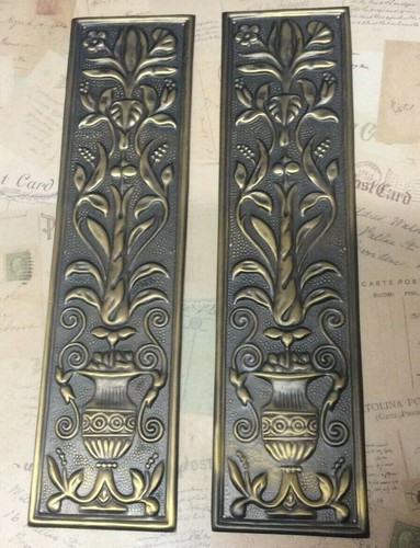Reclaimed solid brass door - reclaimed,