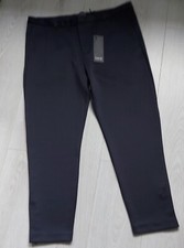 Navy Blue W 38 Trousers For