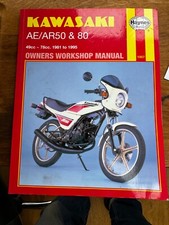 KAWASAKI AE50 AR50 AE80 AR80 1981-1995 HAYNES WORKSHOP MANUAL