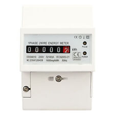 1Pc Electricity Meter 230V Grade1 Single Phase Energy Meter Mechanical Counter