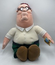 Family Guy Peter Griffin 16" Plush Soft Toy w/ Tags 2005 Twentieth Century Fox