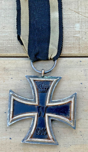 Ww1 medal iron cross - medal, 2nd