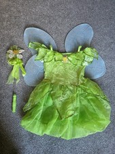 Disney World Original Tinkerbell Fairy Costume, Kids 5/6 Years – VGC