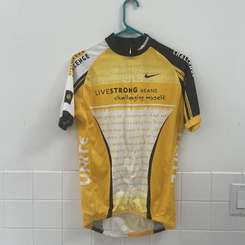 Vintage nike livestrong - vintage, yellow