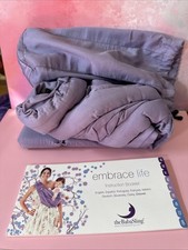 TheBabaSling EMBRACE - lilac colour - VGC with instruction booklet