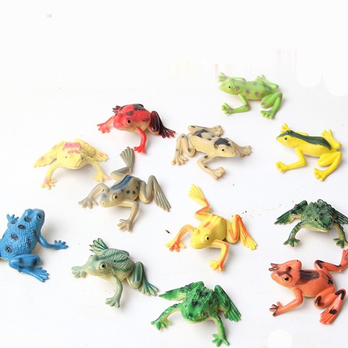 12pcs realistic plastic small - realistic,