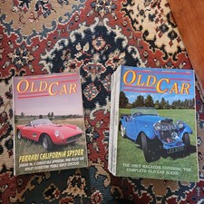 Old Car Vintage Magazines 1989