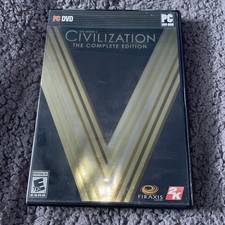 Sid Meier's Civilization V: The Complete Edition  PC DVD-ROM  2014  NEW Sealed