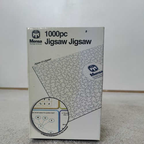 Mensa 1000pc jigsaw a - mensa,