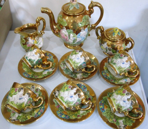Vintage felce capodimonte - vintage,