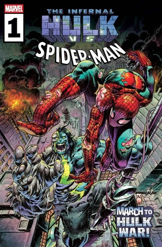Infernal hulk spider - hulk, vs.