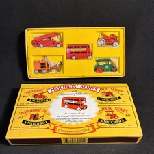 Matchbox Series 40th Anniversary Collection Set G-1 Boxed. Unplayed with items. 