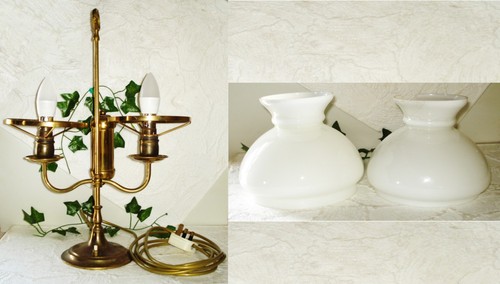 Vintage two arm student - two, lamp