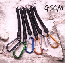 Spring Coil Strap Lanyard key