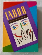 Vintage taboo board game - game, mb