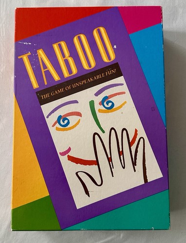 Vintage taboo board - taboo, mb