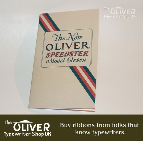 Oliver speedster typewriter - oliver,