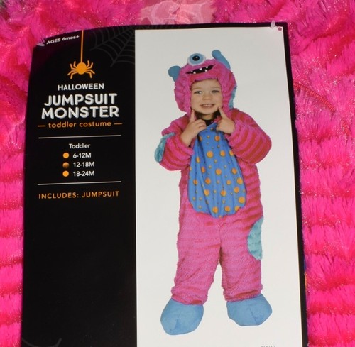 New toddler monster jumpsuit - monster,