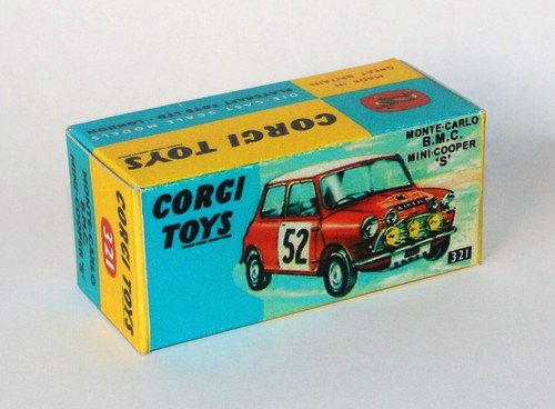 Corgi toys box - repro, 321