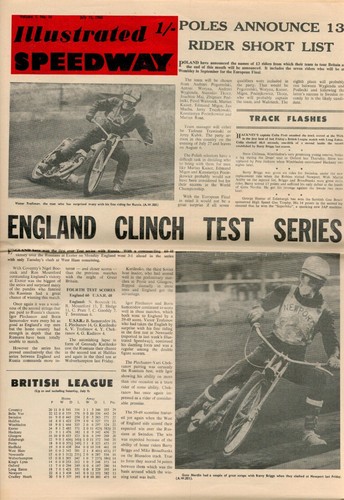 Illustrated speedway - illustrated,