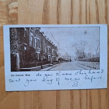 The Crescent,  Wem, Shropshire Photo Postcard 1903