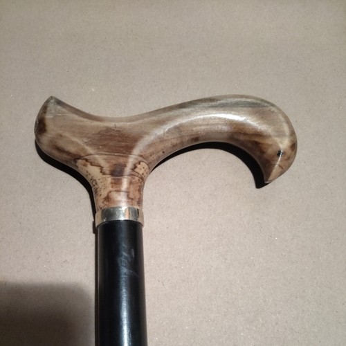 Antique derby handle walking - derby,