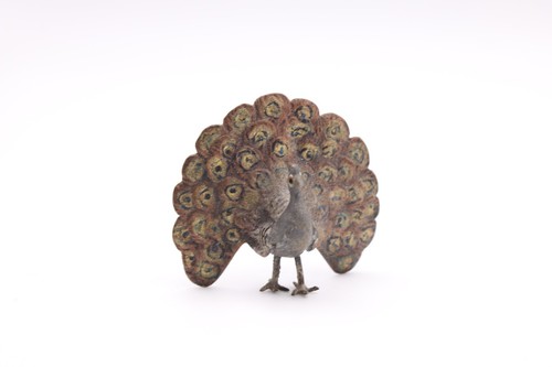 Antique cold painted bronze