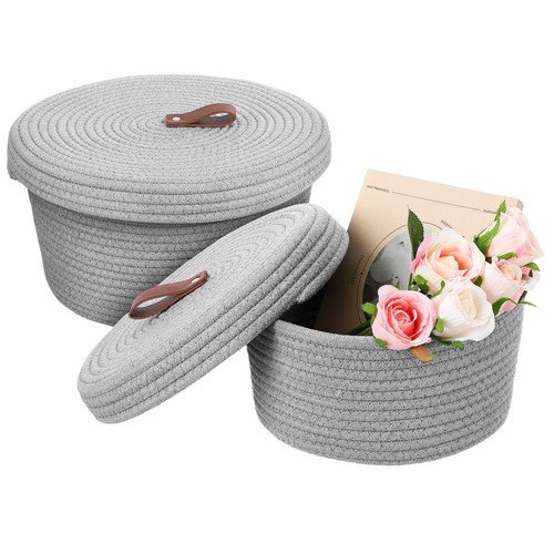 2pcs small woven - small, cotton