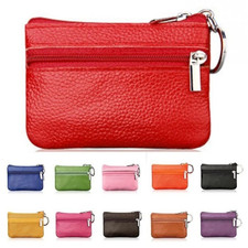 Women Key Ring Leather Mini