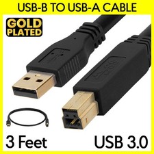 3 Feet Black USB 3.0 Printer