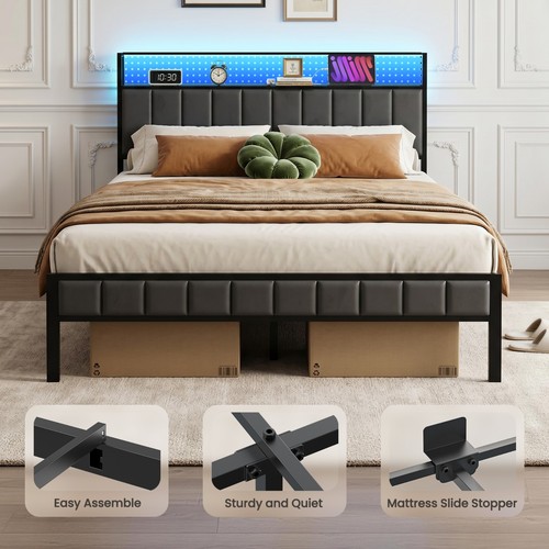 3ft single metal bed - single,