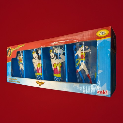 Wonder woman glass set - glass,
