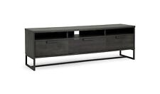 Habitat Nomad 3 Drawer TV Unit Black Modern and Functional Media Storage Unit