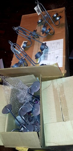 Brand new metal candelabra - brand,