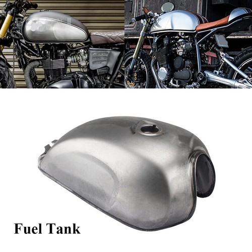 Silver gray fuel - tank, gas