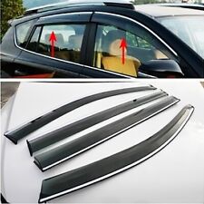 For Toyota Auris Touring Estate 2012-2020 Wind Rain Deflectors Chrome Trim Visor