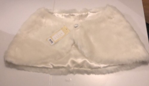 Lipsy cape faux fur wedding - fur,