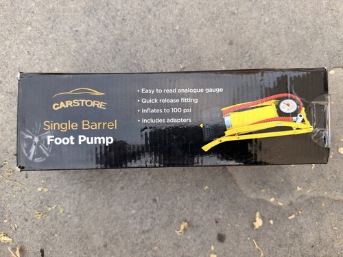 Foot pump for car - car, bike