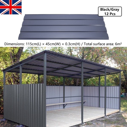 12pcs metal galvanized roofing - 12pcs,