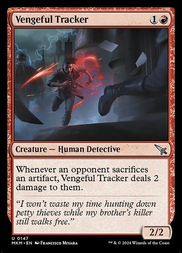 Mtg vengeful tracker - [mtg],