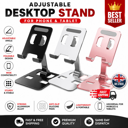 Mobile phone desk stand metal - phone,