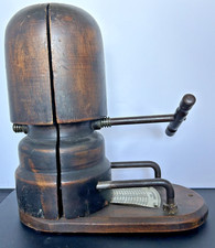 Antique Milliners Hat Stretcher, Block, Millinery, Hats, Stand