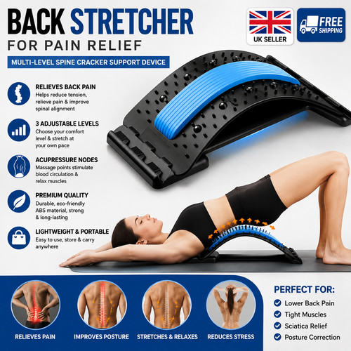 Back stretcher for pain relief - stretcher,